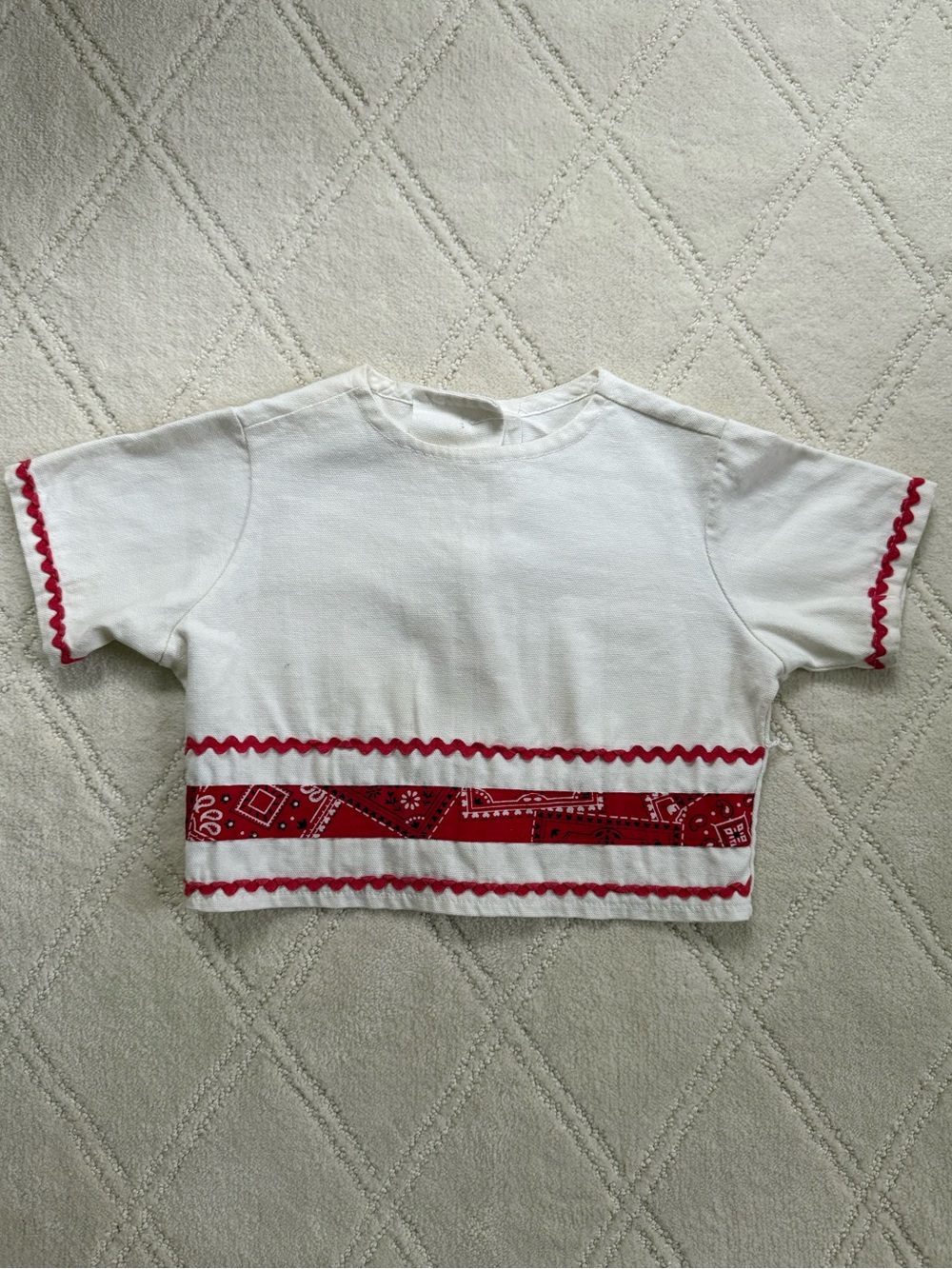 Vintage Handmade Western Style Top